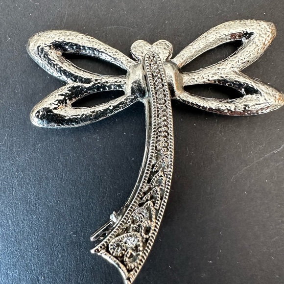 Vintage Dragonfly Hair Clip Vintage - Picture 2 of 4